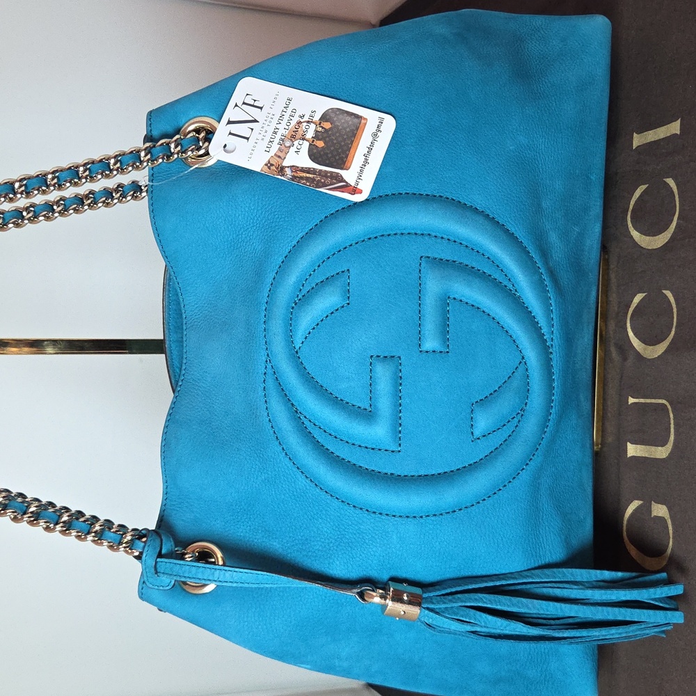 GUCCI 2010 Soho 2-way chain shoulder bag  rare limited Production